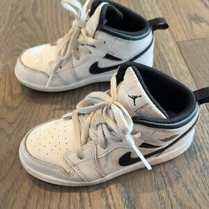 Toddler Nike Jordan AJ 1 Mid Shoes, Size 10C